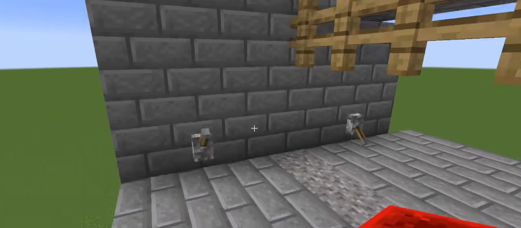 我的世界升降门怎么做