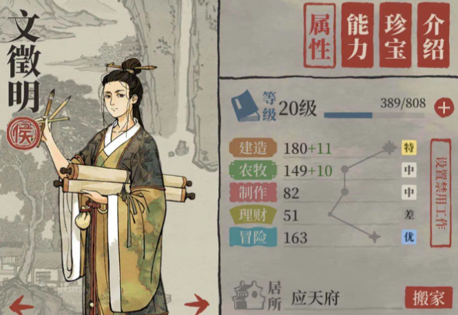 江南百景图卿和侯哪个好