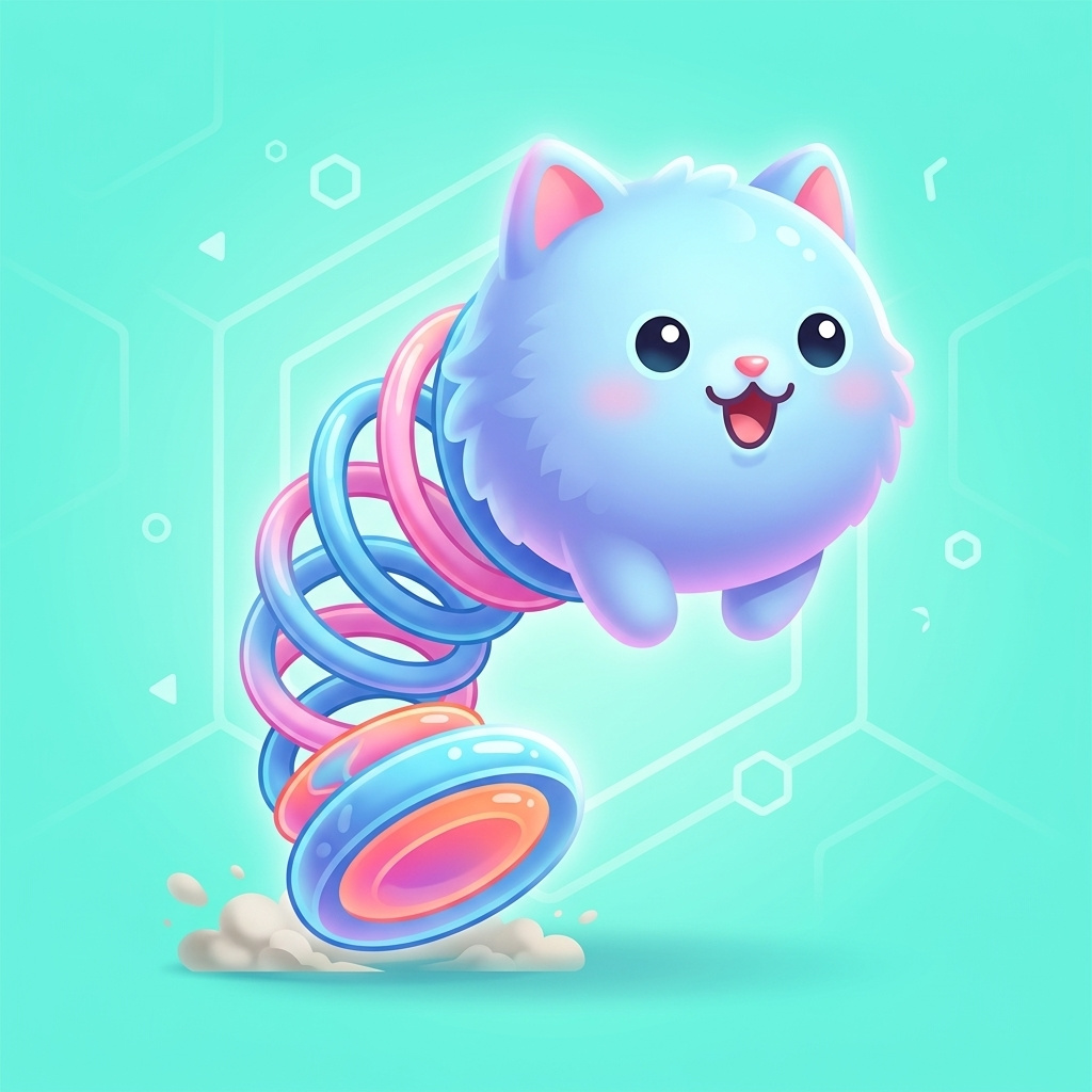合成萌猫跳跳跳